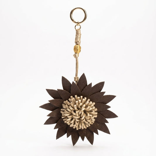 Llavero Flor Solar — Poder y Presencia