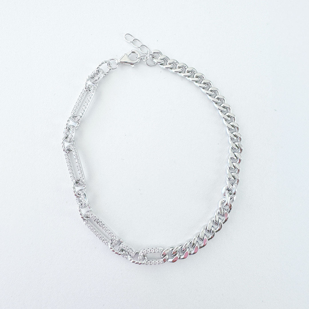 Pulsera Dorada Half and Half