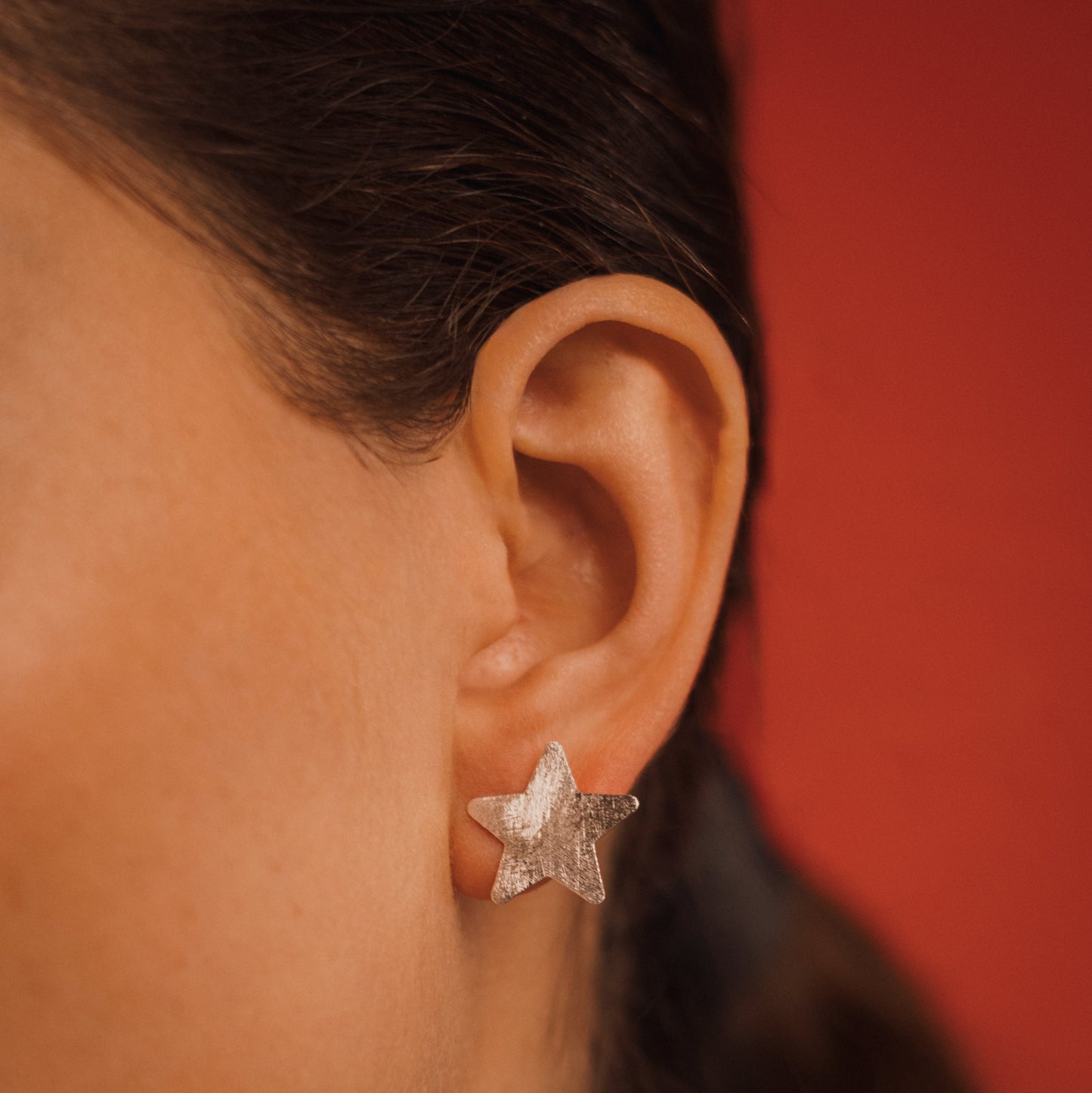 Aretes Plateados Alira