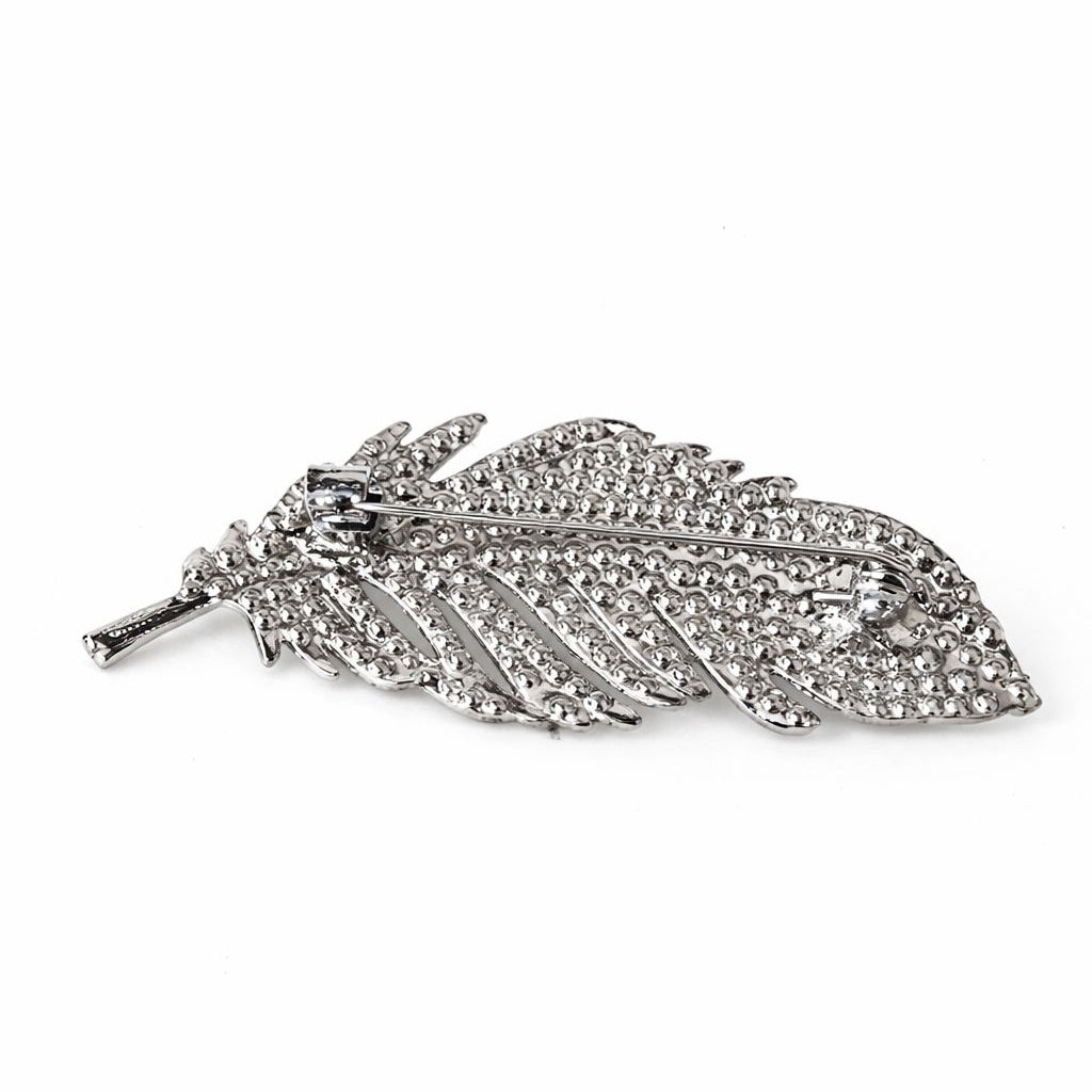 Broche Plateado Ardea