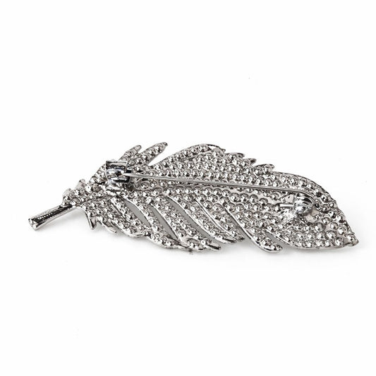 Broche Plateado Ardea