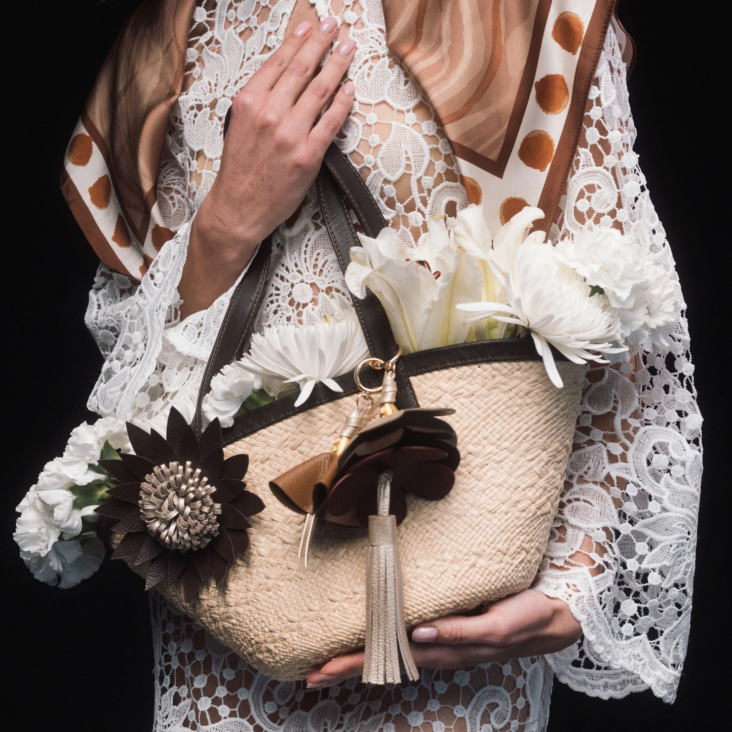 Llavero Flor Campana — Elegancia Natural