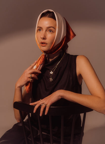 Dije Nacar Evil Eye White