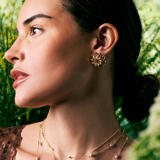 Aretes Flora
