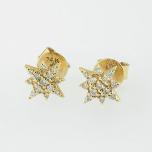 Aretes ORO Estrellitas