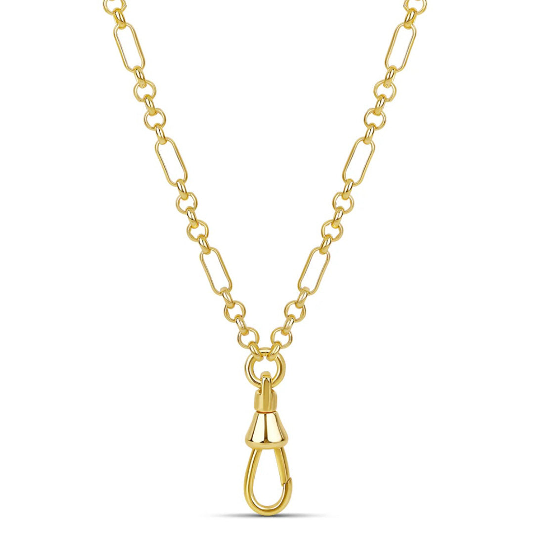Cadena dorada Fob Clasp Link