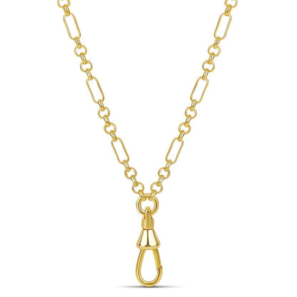 Cadena dorada Fob Clasp Link