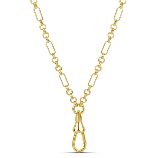 Cadena dorada Fob Clasp Link