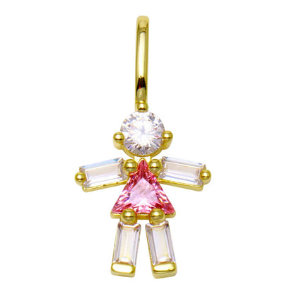 Dije Baguette Girl Kid Charm