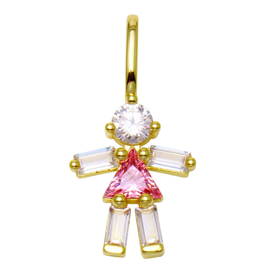 Dije Baguette Girl Kid Charm