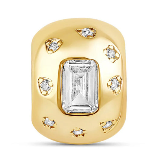 Dije Center Stone Spacer Charm